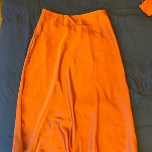 Amazon Silk Midi Skirt